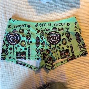 NWOT Feed Me Fight Me Booty Shorts